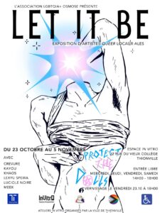 Expo organisée par l'Association LGBTQIA+ OSMOSE de Thionville 